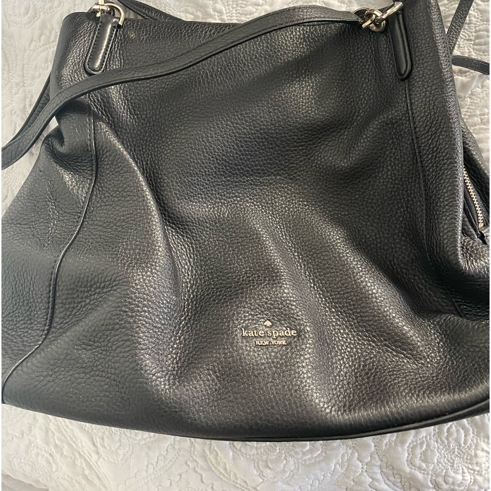 Kate spade large 3 section bag purse